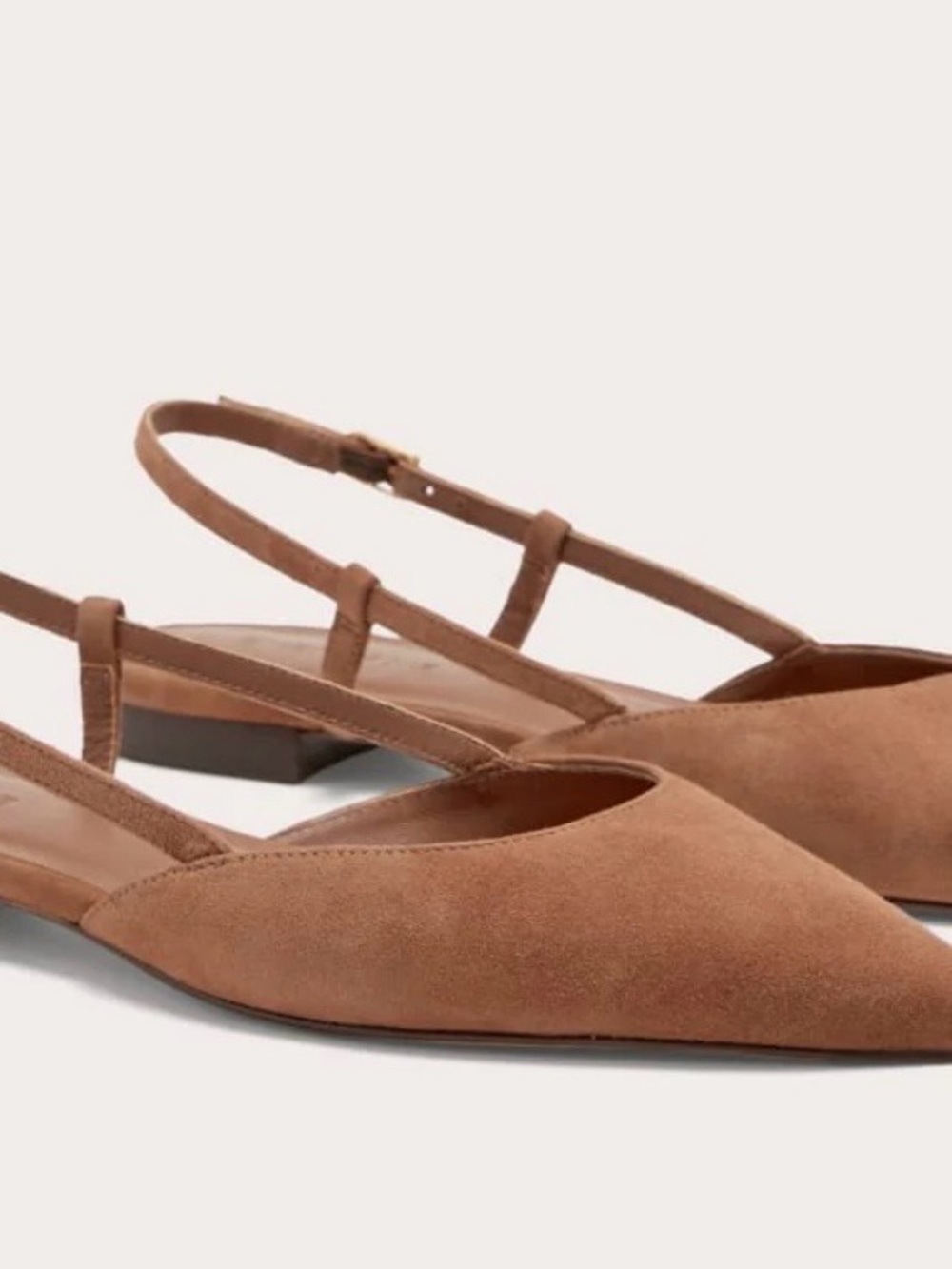 Nwot Everlane The Studio Slingback Flat View 3